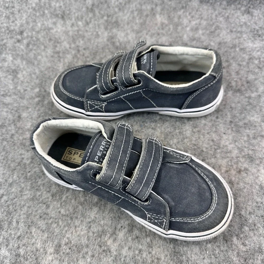 Sperry Top-Sider Halyard Toddler Boys Boat Shoes Size 11M Navy Slip On Casual
